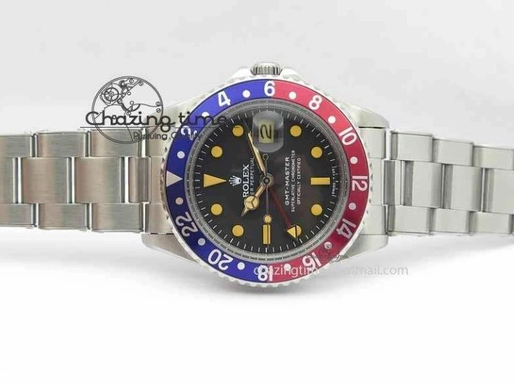A1570 Red SS 1675 GMT-Master Bezel Best Edition BP Blue Vintage 0504